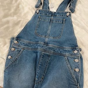 BWT Overalls in medium wash from Jcrew